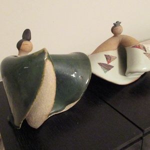 Pair Japanese Hinamatsuri dolls